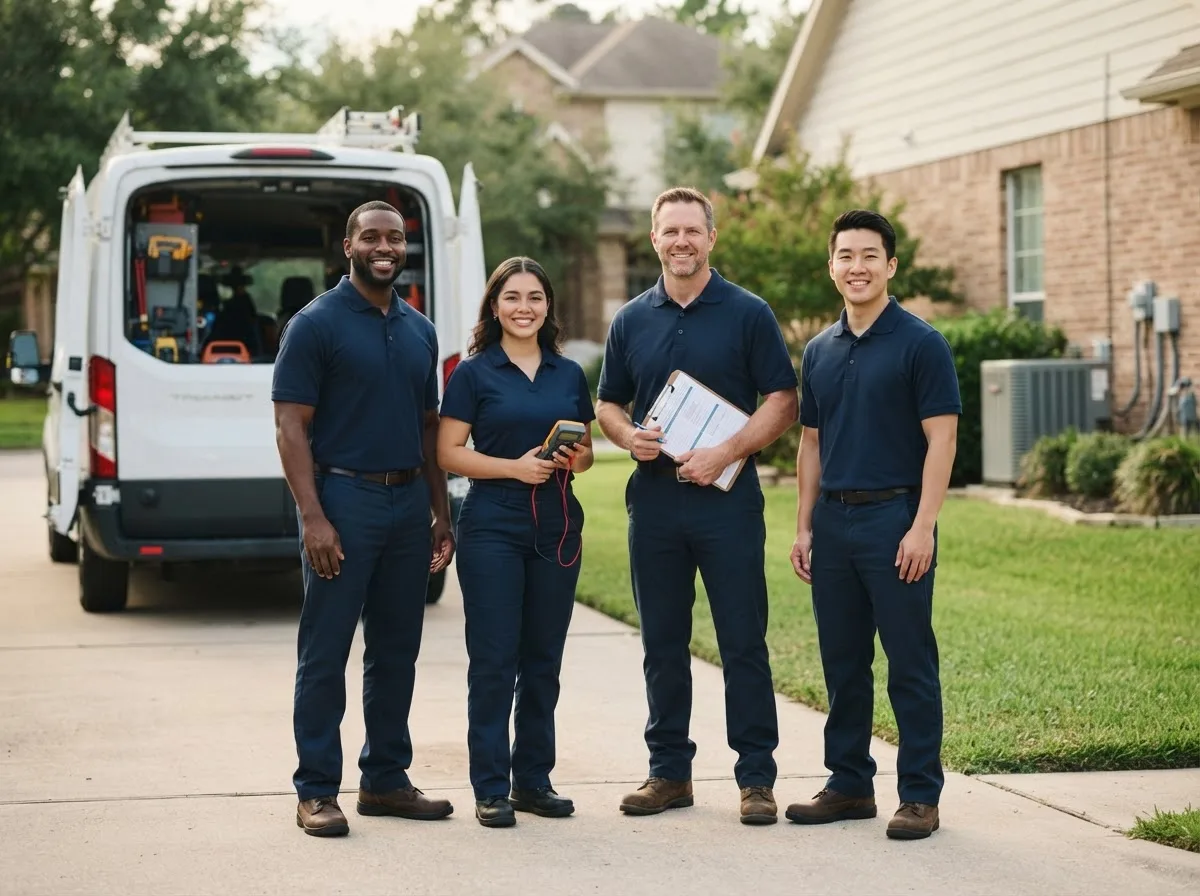 Certified HVAC technician near Riverside, TX